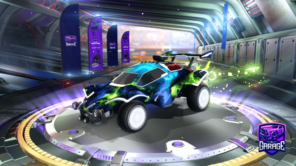 A Rocket League car design from AmazingKing