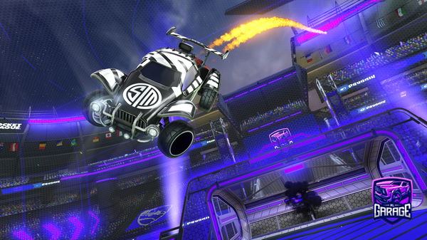 A Rocket League car design from sxquidz