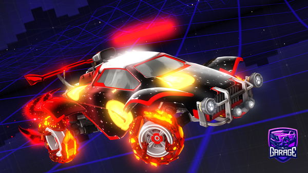 A Rocket League car design from Coldhd93k