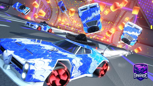 A Rocket League car design from Pandumakesnicecar