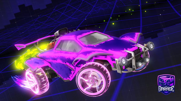 A Rocket League car design from Shooteo2313
