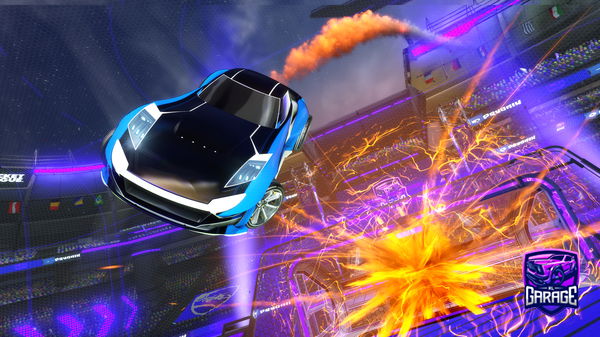 A Rocket League car design from AJCoulth95