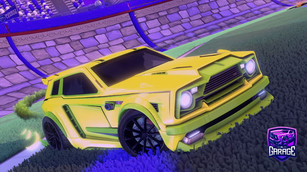 A Rocket League car design from TORNAYYDO