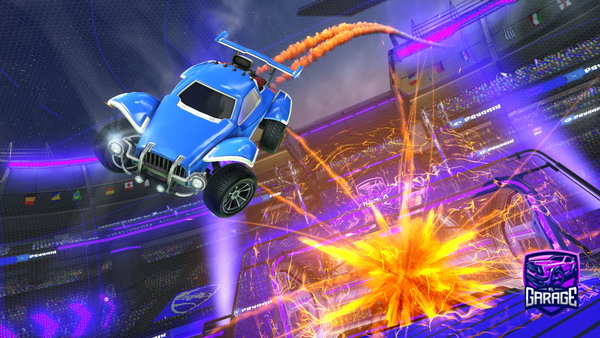 A Rocket League car design from Sh4dww