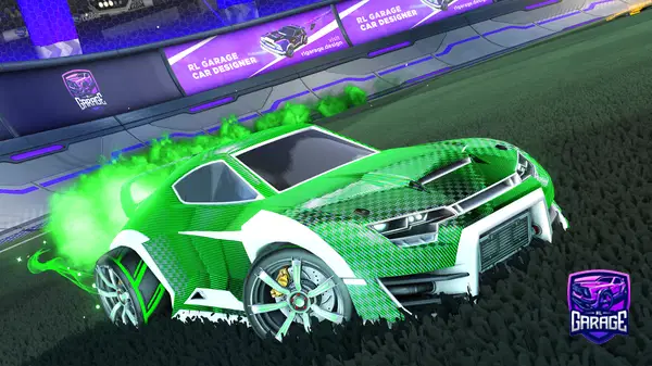 A Rocket League car design from Golden_Haze19