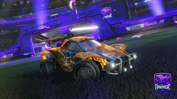 A Rocket League car design from Bgb1lufc