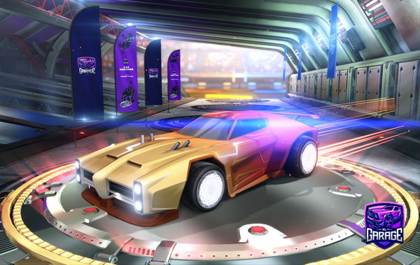 A Rocket League car design from Nigg_Btw