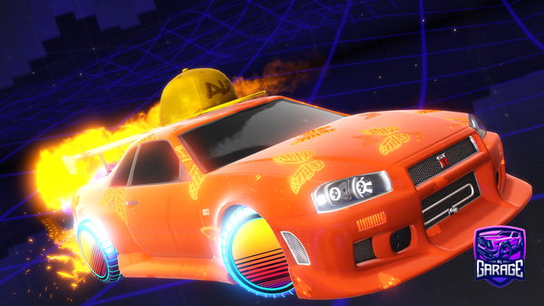 A Rocket League car design from zLowkeYz