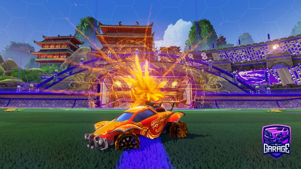 A Rocket League car design from JDGG77