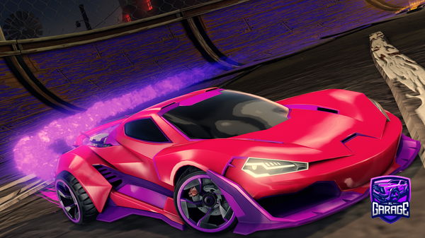 A Rocket League car design from CosmicPlayz7521