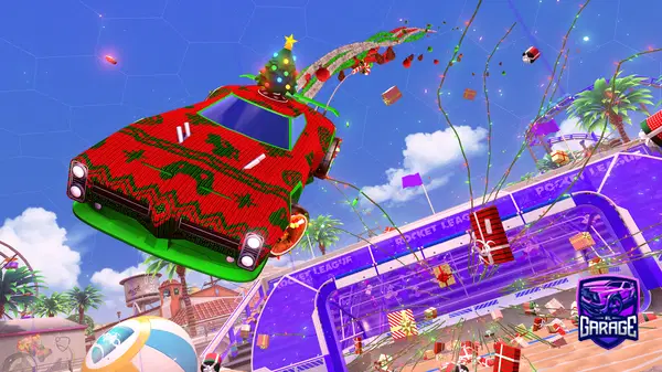 A Rocket League car design from dogemaster42