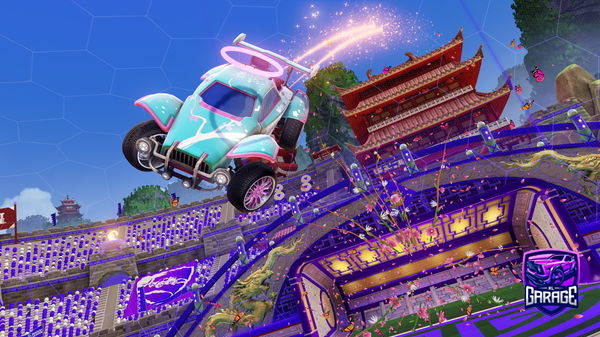 A Rocket League car design from Rafitas