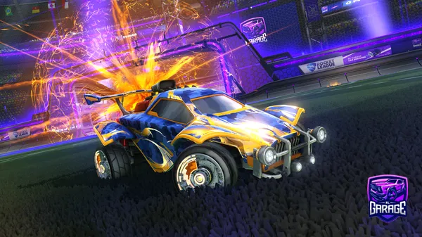 A Rocket League car design from Leonardozt