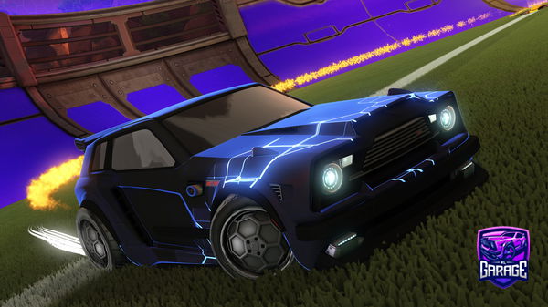 A Rocket League car design from Venca007