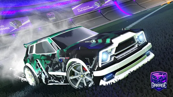 A Rocket League car design from OvershotFish657