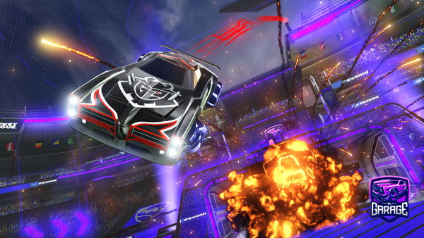 A Rocket League car design from Oungsoungalo