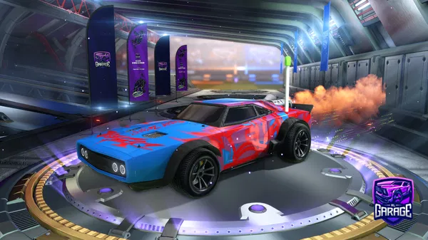 A Rocket League car design from r98