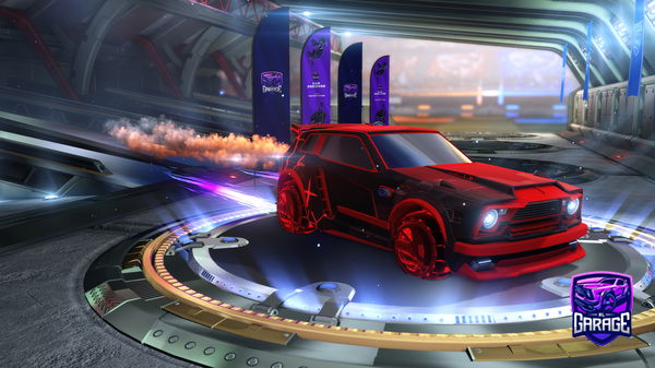 A Rocket League car design from PreSto3364