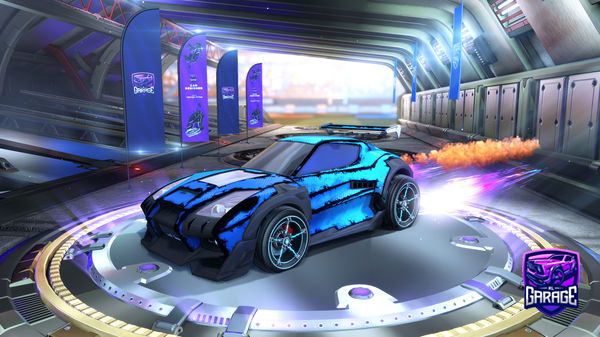 A Rocket League car design from WarlyWarlock