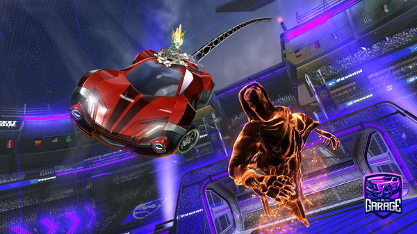 A Rocket League car design from saintanic_bull