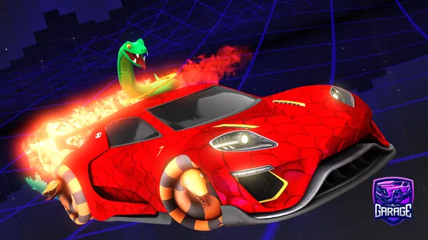 A Rocket League car design from Champ03