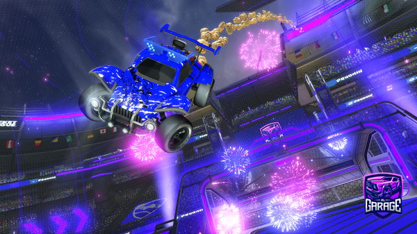 A Rocket League car design from SimonLeSaumon