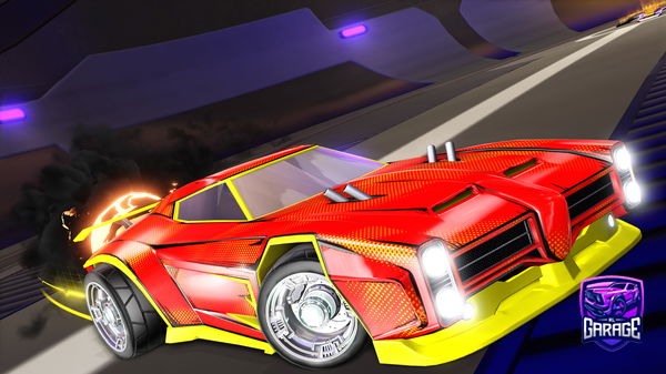 A Rocket League car design from Shooteo2313