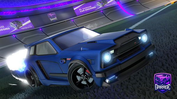 A Rocket League car design from Stinus2006