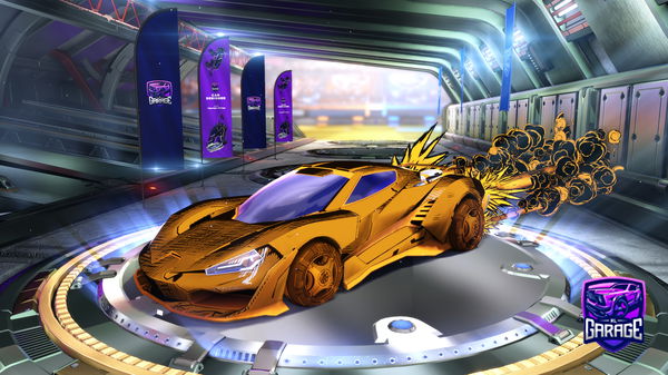 A Rocket League car design from irosario78