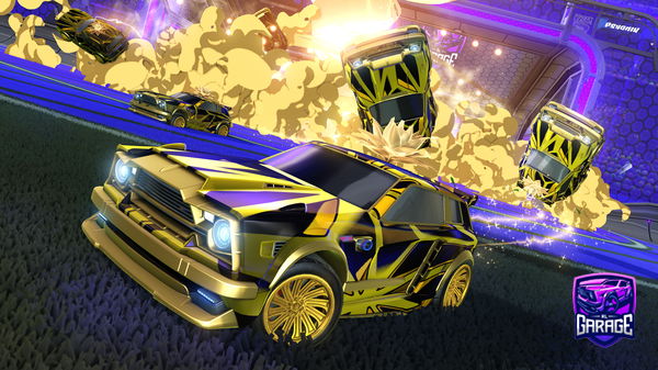 A Rocket League car design from PatruzzzYT
