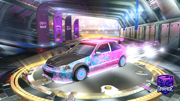 A Rocket League car design from JustNe0N