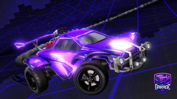 A Rocket League car design from xvuia