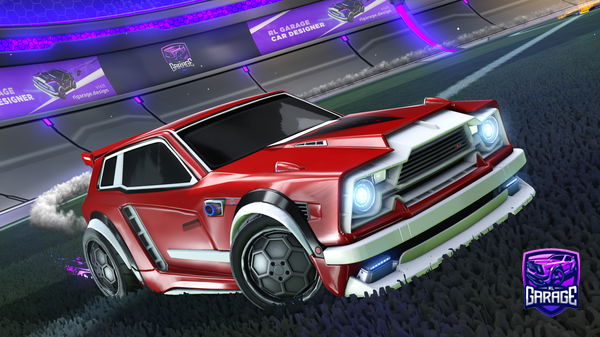 A Rocket League car design from TeamRyze