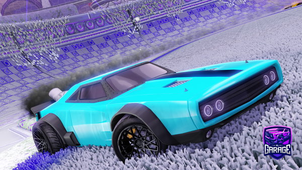 A Rocket League car design from ninjadog