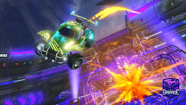 A Rocket League car design from Urban6