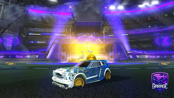 A Rocket League car design from Fsdxd33