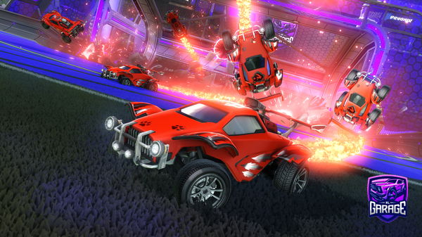 A Rocket League car design from Isyyy