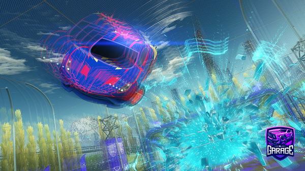 A Rocket League car design from Ziak_Fixette