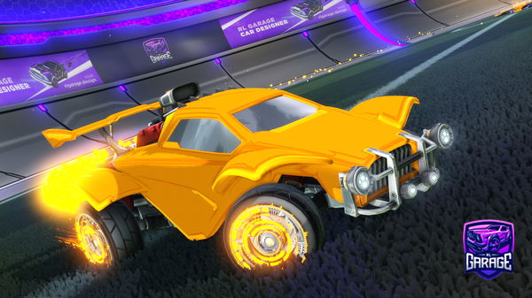 A Rocket League car design from X-25