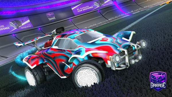 A Rocket League car design from rlgamer14