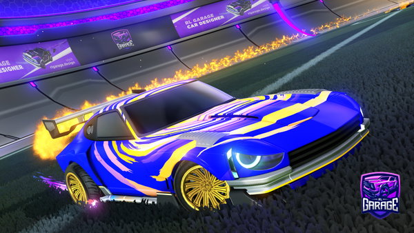 A Rocket League car design from Jacksonrocketleague_yt
