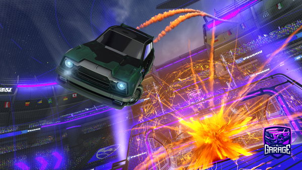 A Rocket League car design from melonsII