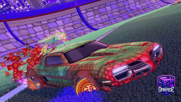 A Rocket League car design from VintageGRavEY_