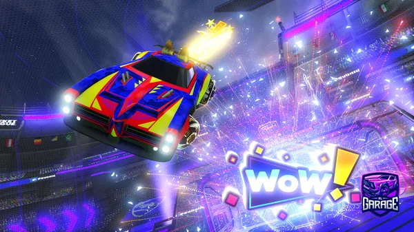 A Rocket League car design from Fluffypup76