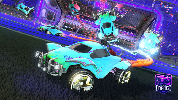 A Rocket League car design from Bim9393