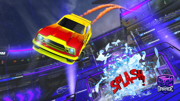 A Rocket League car design from Lolokingswim