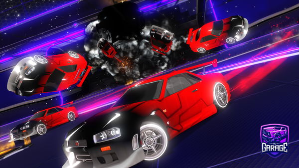 A Rocket League car design from GOLDBLOODED1983