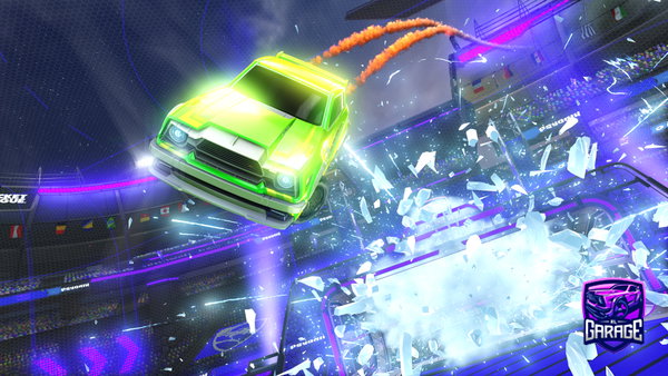 A Rocket League car design from zeus00