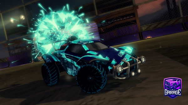 A Rocket League car design from brad499