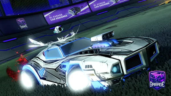 A Rocket League car design from RAYZORDRAGONXVI